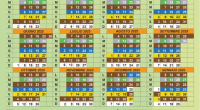 Calendario Raccolta Differenziata 2025-2026